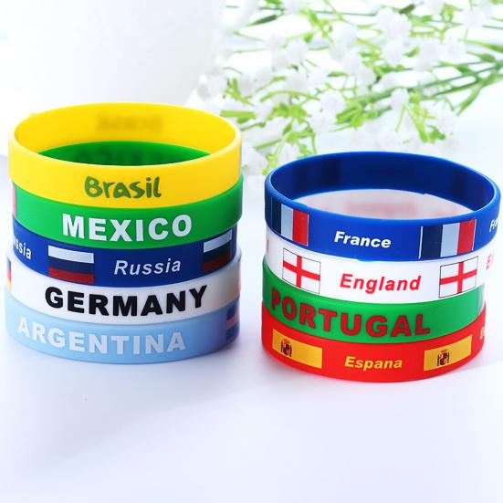 Party Bracelet Eco-friendly Proper Soccer Peripherals Size Commemorative Football Game for Sports