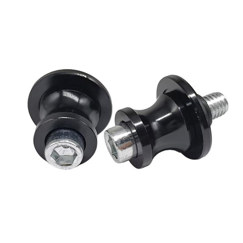 Motorcycle Kickstand Pegs Aluminum Motorcycle Stand Pegs Simple Installation for Personalizes Style & Superior Road Grip