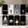 B-Ballerina Art B-Ballet Phone Case For Samsung Galaxy A73,A72,A71,A70,A53,A52,A51,Soft Silicone Black Cover
