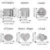 Multi-purpose Coaster Silicone Mold Flexible Cup Mat Mold Easy To Clean Plaster Mold  Gift Making