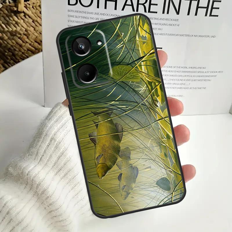 CARP FISH FISHING Case For Realme C67 C55 C53 C51 C35 C33 C31 C30 C25s C21Y GT Neo 5 GT5 9 10 11 12 Pro Plus