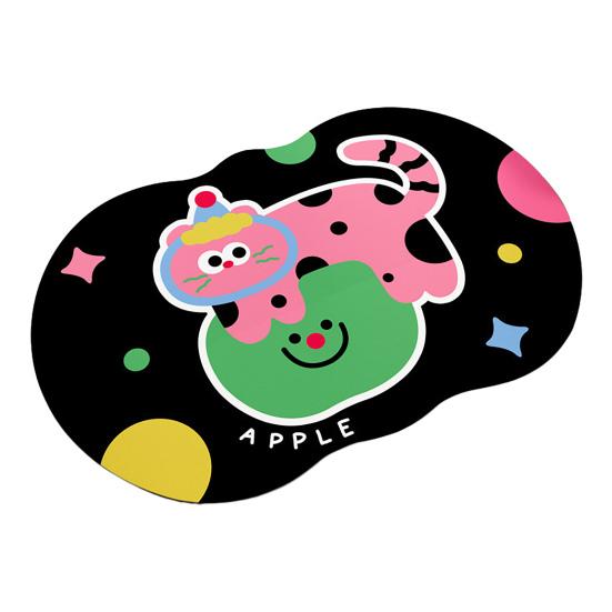 Kreskówkowy Zwierzęcy Dywanik Łazienkowy Chłonny Z Ziemi Okrzemkowej Antypoślizgowy Uroczy Kot Pies Mata Podłogowa do Wejścia Łazienki Kuchni Prysznica