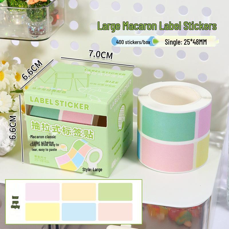 Morandi Adhesive Sticky Note Index Markers for Students