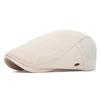 Cappello estivo da uomo in rete traspirante parasole berretto visiera berretto da giornalaio ad asciugatura rapida stile britannico