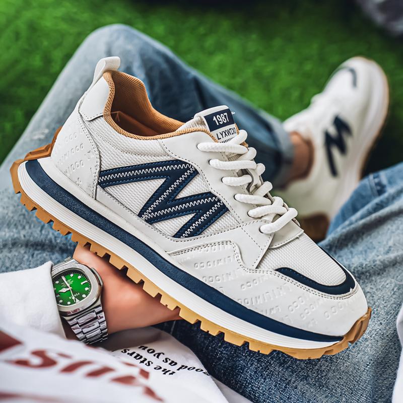 Pánské protiskluzové běžecké boty, ležérní sportovní tenisky - Trailové běžecké boty 2025 Doprava zdarma