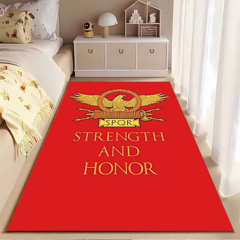 Roman Eagle Strength Carpet suitable as a non-slip mat for the living room or bedroom sofa