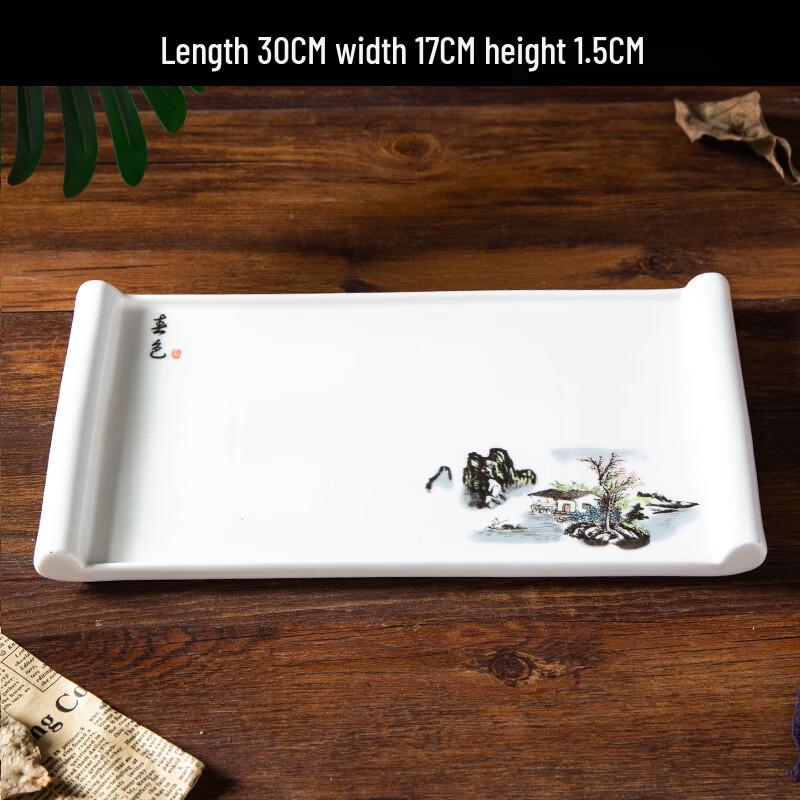 Artistic Irregular Ceramic Dinner Plate