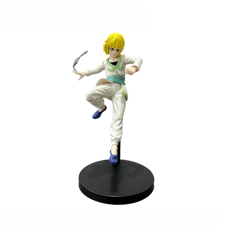HUNTER×HUNTER Killua Zoldyck GON FREECSS Anime Figure Desktop Decoration Collectible Model Doll Toys Gifts