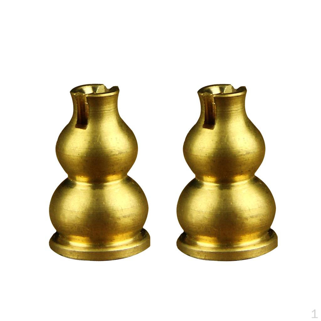 

Solid Brass Gourd Calabash Shaped Burner Holder for