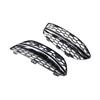 Sport Hex Mesh Honeycomb Black Car Front Fog Lamp Frame Decorative Grille For Mercedes Benz C-Class W205 2058851223