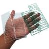 Green Transparent Christmas Ornament S-shaped Hanging Hook for Tree Decoration