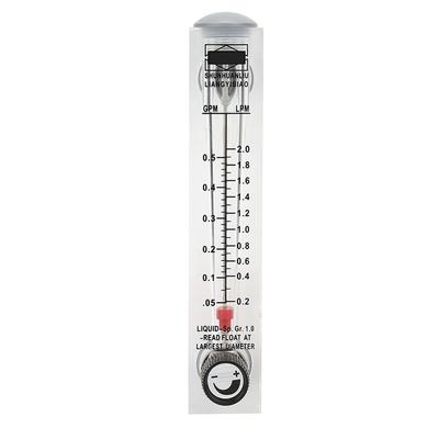 LZM 15T 0.1 0.5GPM Knob Panel Type Liquid Flowmeter Flow Meter Measurement ZG1 4