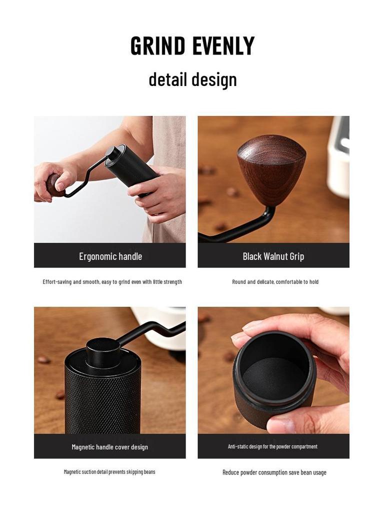 Cross-border Hand-cranked Manual Coffee Bean Grinder 2.0