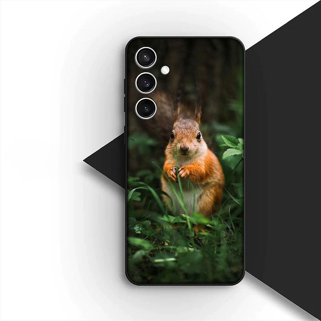 Sika deer Squirrel Silicone Cover for Motorola Moto G55 G45 G75 G85 G84 Edge 50 30 Fusion 40 NEO Ultra Pro Coque Phone Case