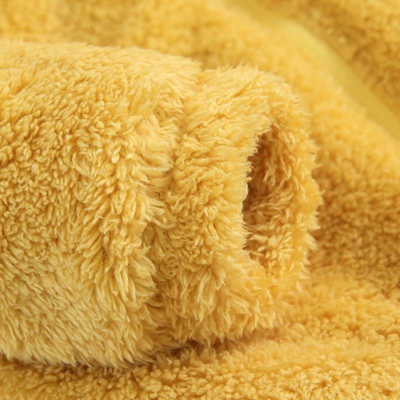Kinder-Bär-Mantel, mit Fleece gefüttert, hält das Baby warm, Wintermantel, Unisex-Kinder-Baumwollmantel