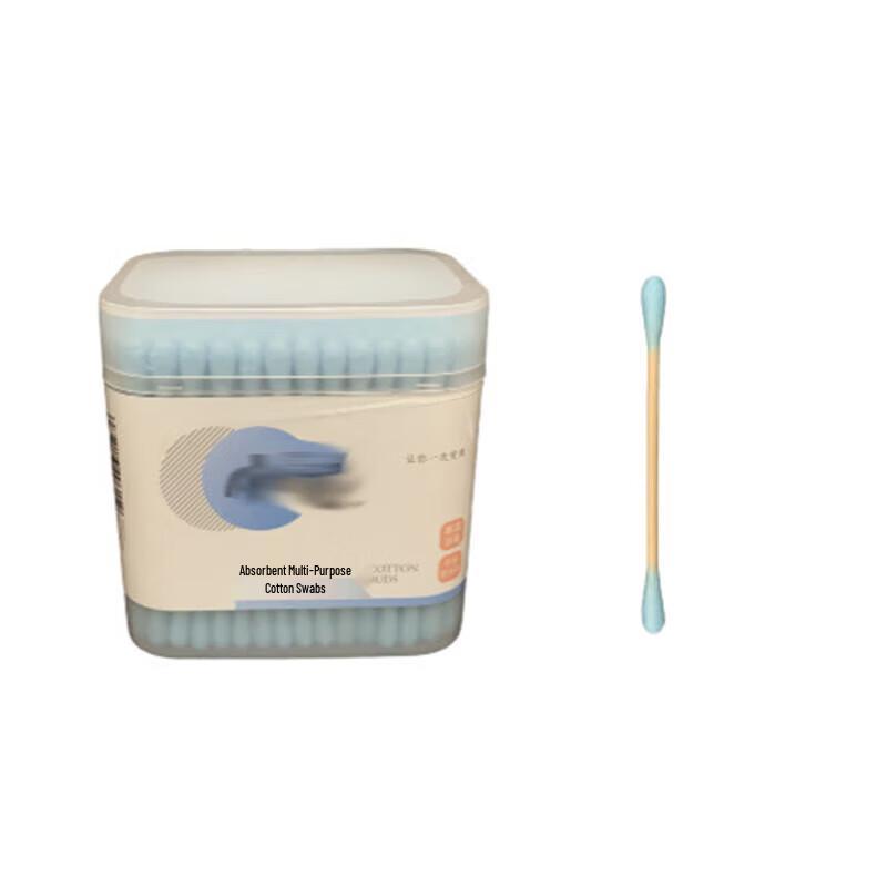 Saikeyou Disposable Double-Headed Cotton Swabs (3-Pack)
