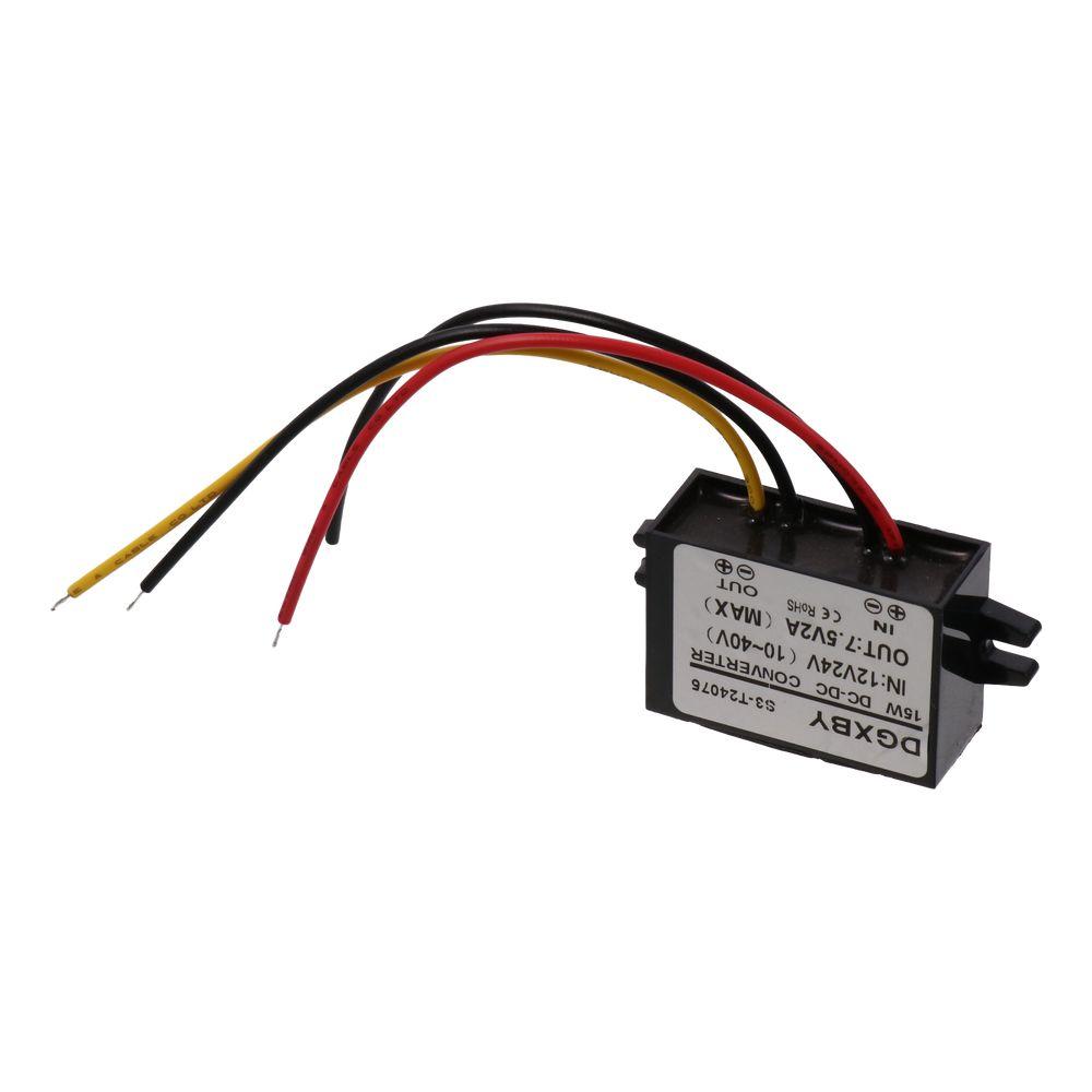 

12 В постоянного тока понижается до 7,5 В постоянного тока 2 А, преобразователь напряжения, замена трансформатора питания