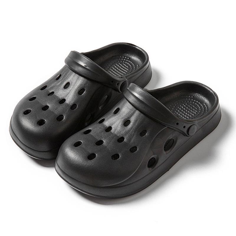 Pantofi de damă Hole pentru vară: Papuci de desene animate pentru exterior, interior, antiderapante pentru cupluri - Imbracaminte pentru plaja si acasa.