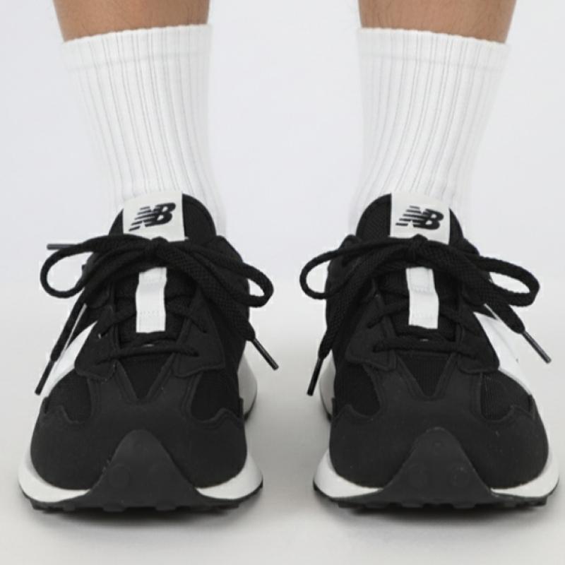 New Balance 327 Black White