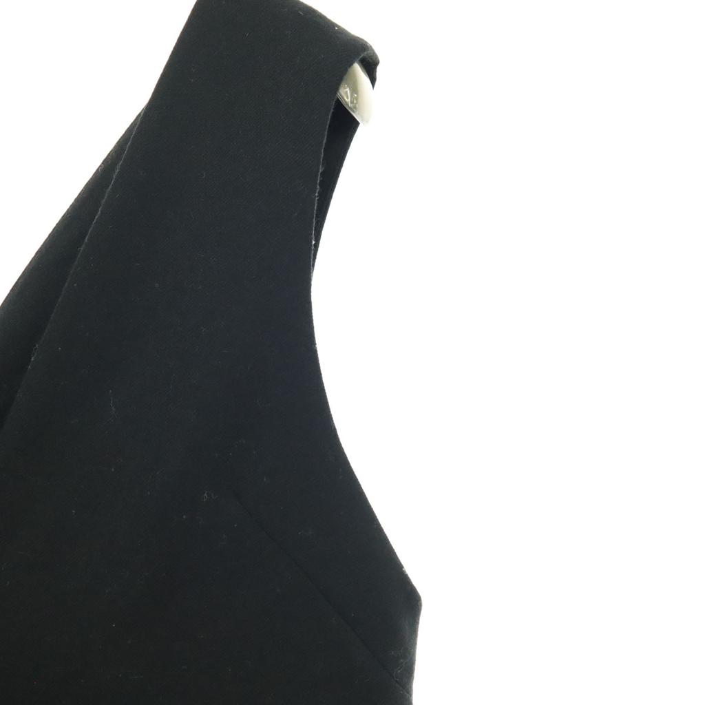 Ships Made In Japan No Sleeve Knee-length Dress S Black Women Used