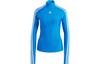 Originals Women's Adilenium Tight High-Neck Long-Sleeve Top Blue IV9330