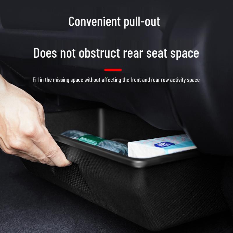 Tesla Model Y Under-Seat Storage Box and Organizer - Car Interior Accessory