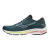 Mizuno Wave Rider 25 Comfortable Lightweight Slip Resistant Durable Rebound Low Top Running Shoes Men Sneaker Blue Green J1GC210301