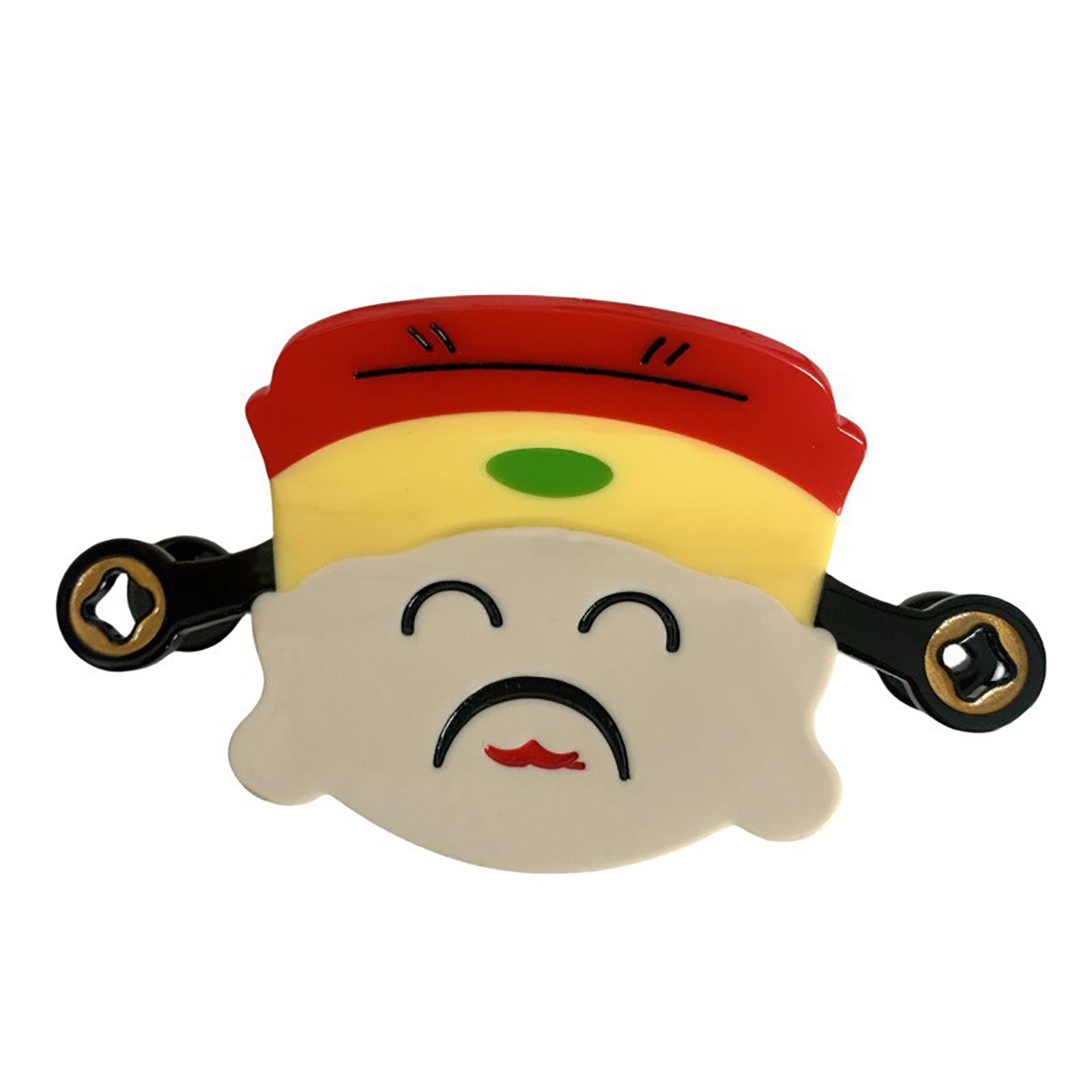 

Заколка для волос «Бог богатства», забавные заколки-коготь, заколки-бананы, нескользящая заколка для волос для девочек, зажим для хвоста для женщин 2024