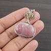 Natural Rhodochrosite Gemstone 925 Sterling Silver Jewelry  Pendant 1.65" AJP-2194