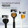 Dr. Dental 3-Sided Soft Bristle Toothbrush - 4-Pack