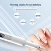 Electric Nail File & Polisher with Base Display - Pen-Style Manicure Grinding & Exfoliating Machine