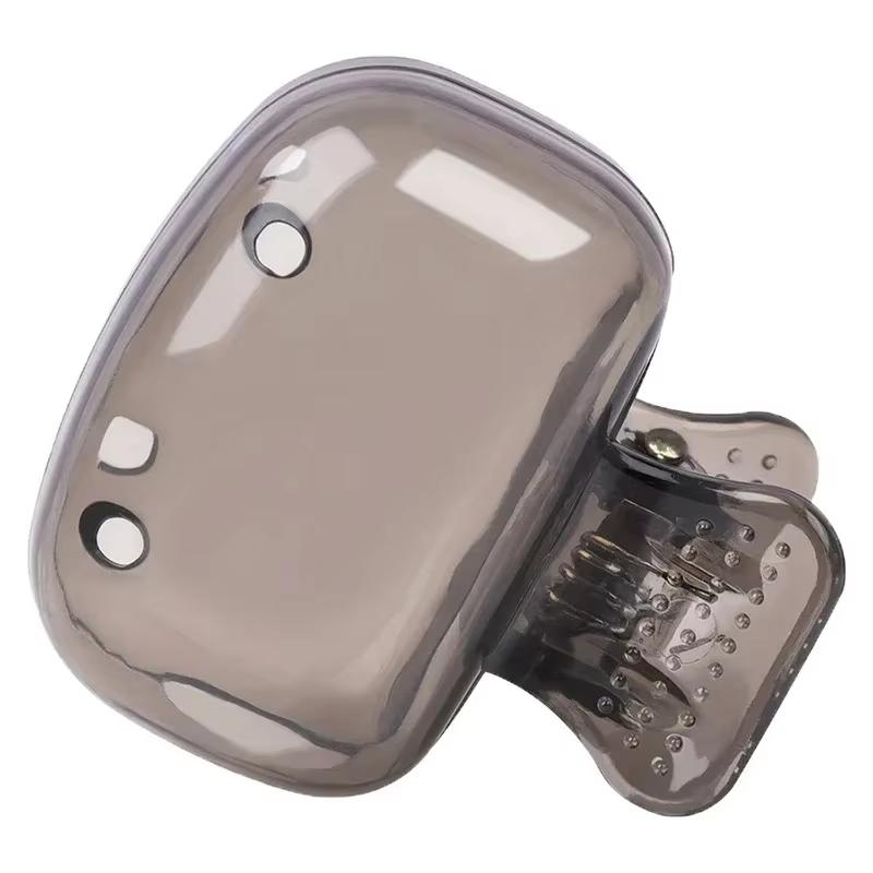 სამოგზაურო კბილის ჯაგრისის თავსაფარები კბილის ჯაგრისის დამცავი თავსაბურავი ჯაგრისის საცობი დამცავი პორტატული პლასტიკური სამაგრი საყოფაცხოვრებო მოგზაურობისთვის