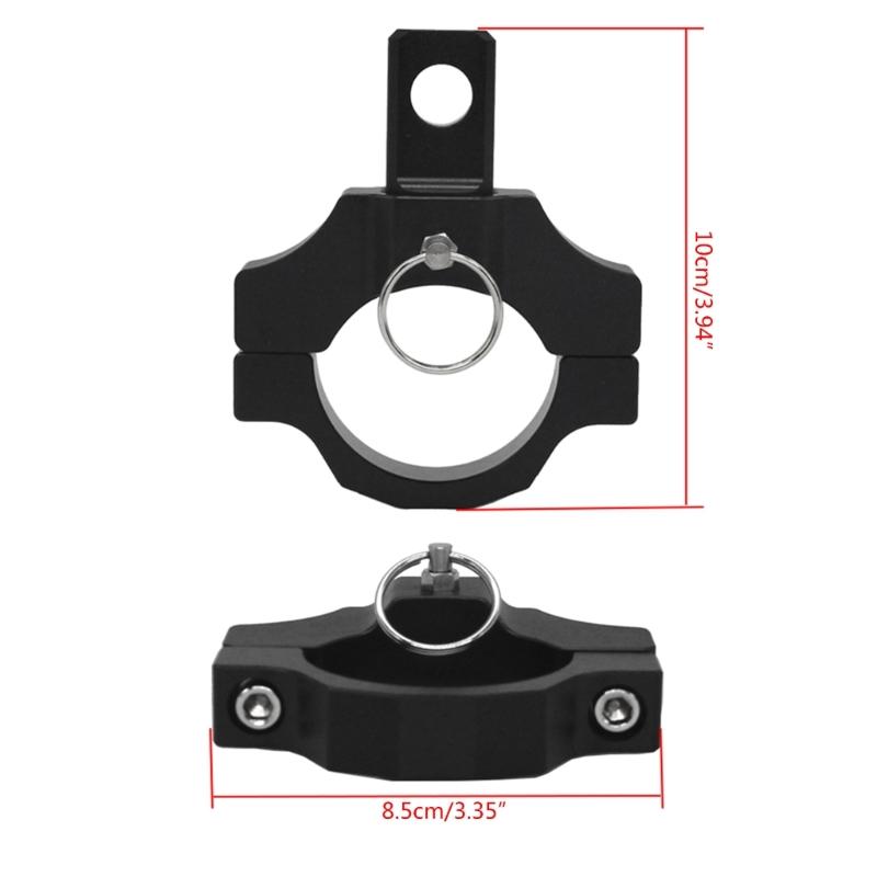 Heavy Duty UTV Flag Whip Light Mounts for 1.75" to 2" Roll Fast Release Adjustable Light Whip Mounting Bracket