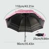 Lolita Lace Sun Umbrella Anti-UV Protection Princess Female Parasol Vintage Folding Umbrella