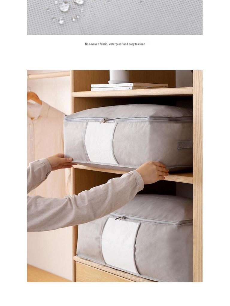 Velkokapacitní úložná taška na přikrývky a oblečení pro domácnost a stěhování