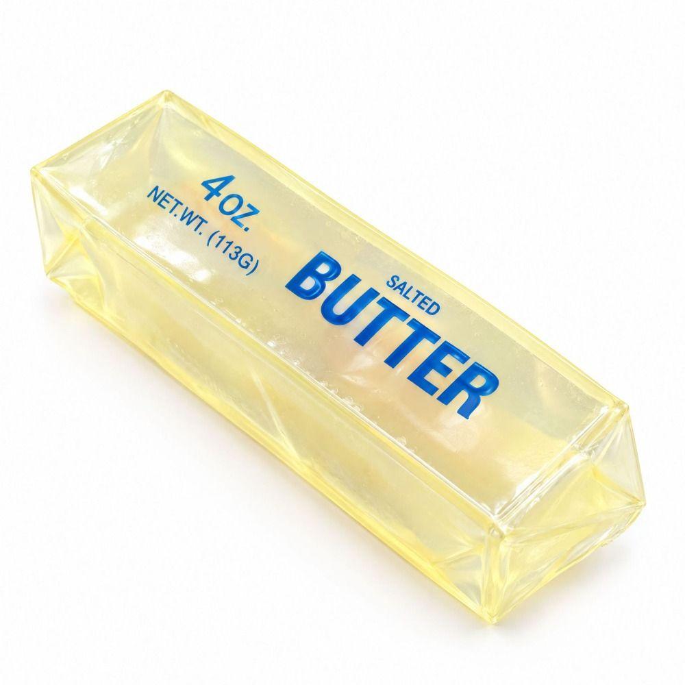 Realistic Butter Stick Squishy Toy Non Rebound Butter Stick Pinch  Home Decoration
