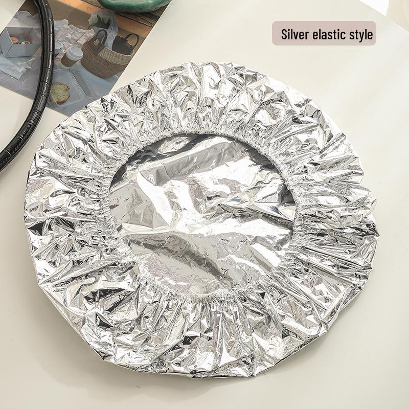 Waterproof Disposable Aluminum Foil Hair Steaming Cap for Perming and Shower