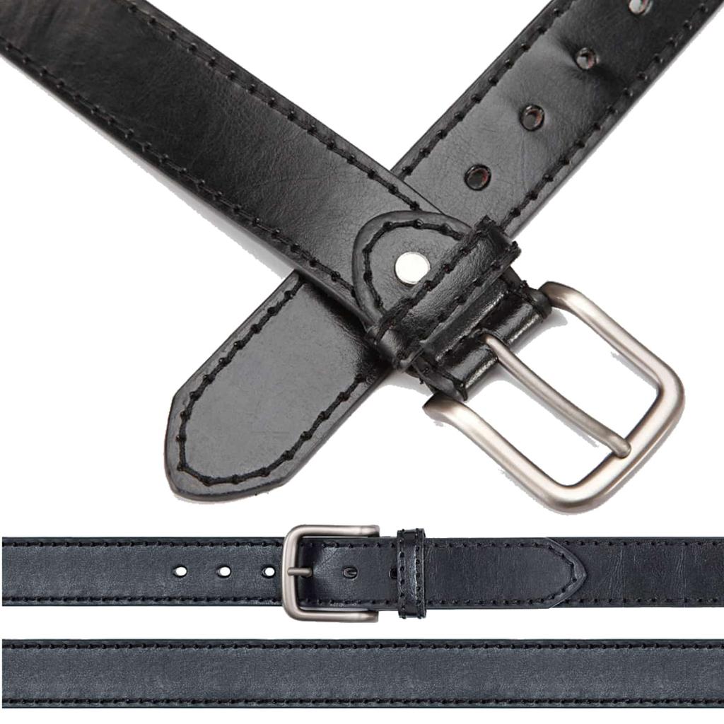 Elegant Men's Designer Belt with Outer Seam