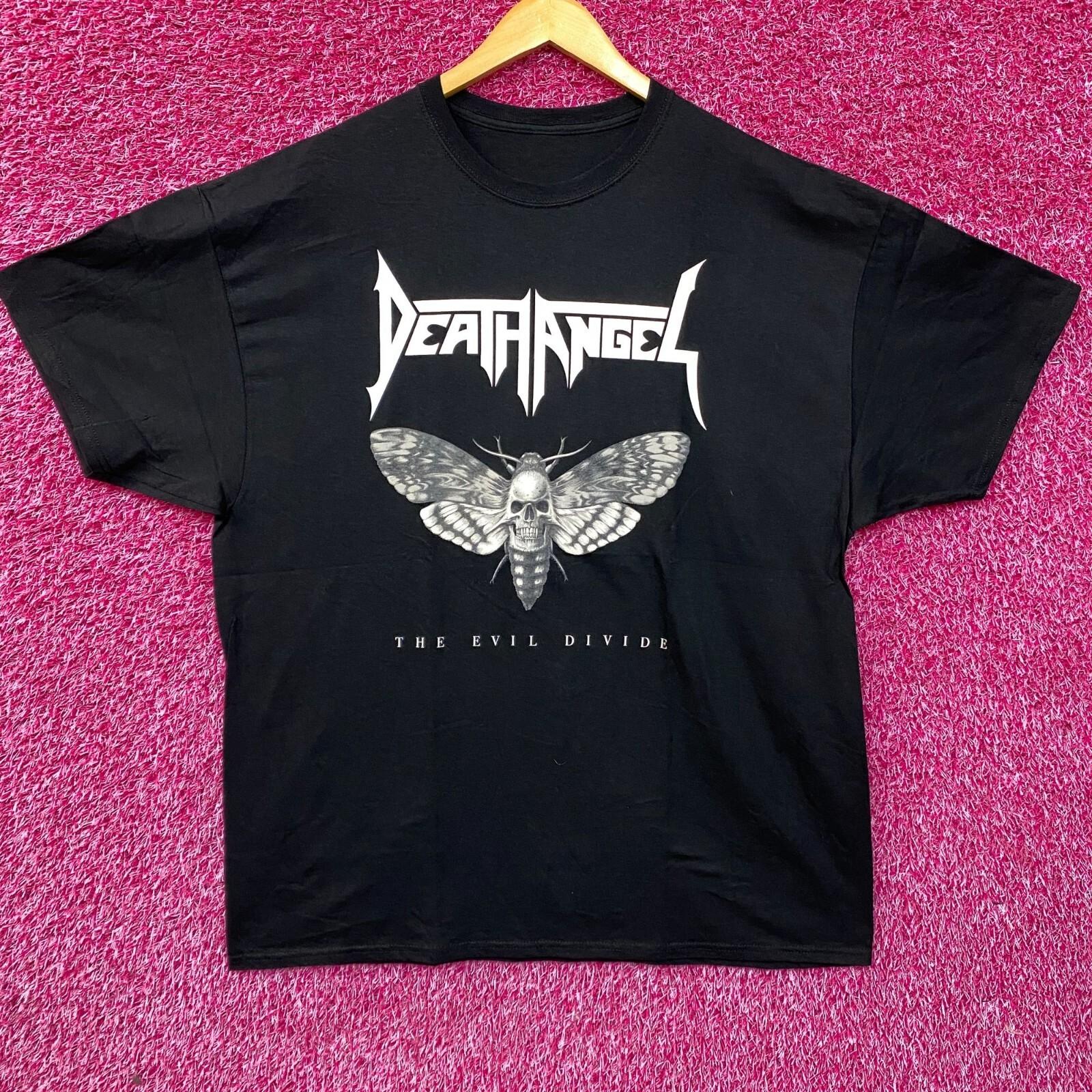 Death Angel The Evil Divide Black T-Shirt XXL L