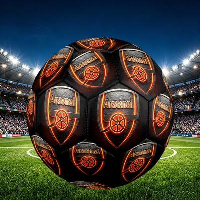 1pc Size 5 Football Club Design Soccer Ball - Anti-slip Football for Outdoor Sports Activities, Durable Ball for Game Play