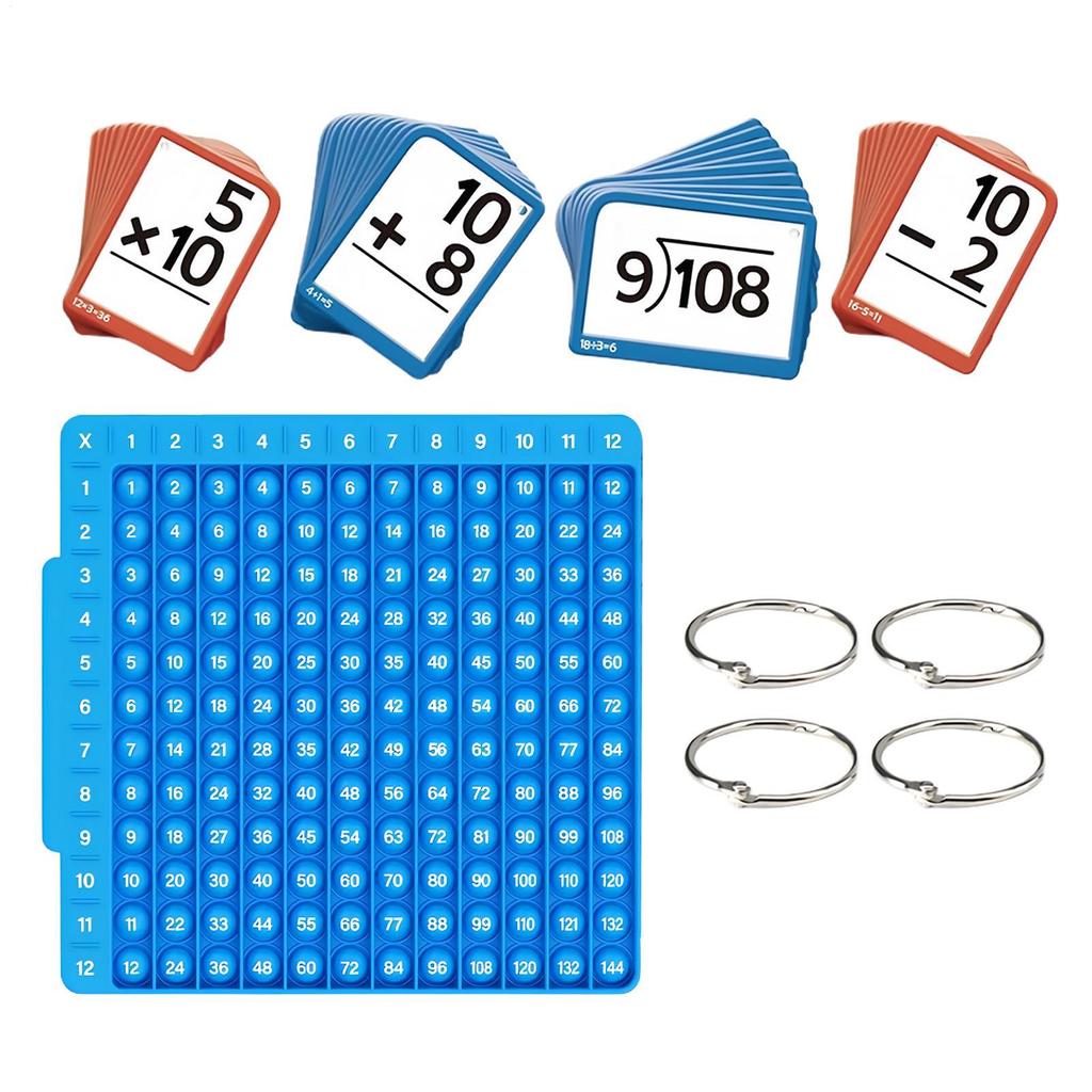 Multiplication Flash Cards Homeschool Toddler Math Games Times Table Multiplication Flash Cards for Home School Nursery
