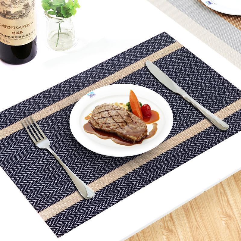 Tablecloth: Waterproof, Oil-proof, Heat-resistant. Dining Table Cloth, Gold Wire Pattern, Western-style Tablecloth, Dish and Plate Pad.