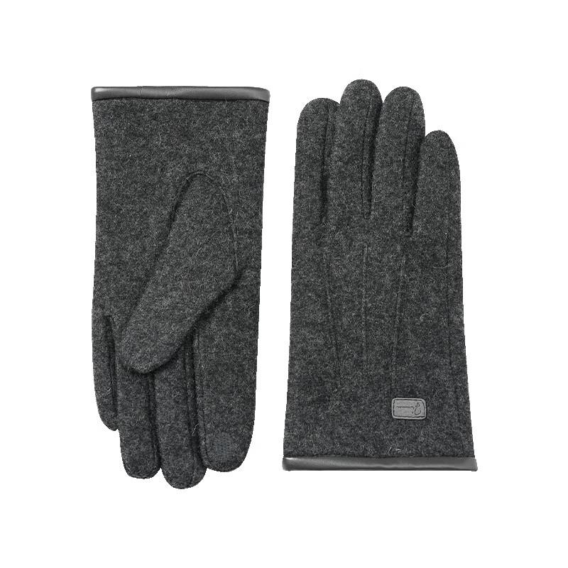 JIUMU Men's Winter Wool Touchscreen Gloves