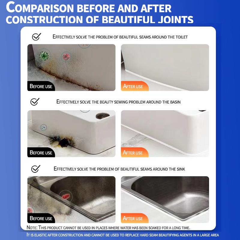 Sewing agent tile floor tile pointing agent Home Gap repair glue kitchen bathroom filling waterproof and mildew proof sealant