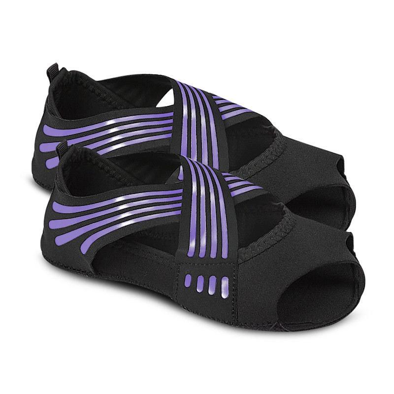 Leichte, rutschfeste Leder-Yoga-Fünf-Zehen-Tanzschuhe für Damen