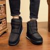 Winter high-top velvet warm middle-aged and elderly cotton shoes men's non-slip snow boots men's cotton winter shoes men's