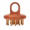 19 Teeth Sandalwood Massager Comb Reduce Puffiness Guasha Scalp Tool  Neck Body Massage