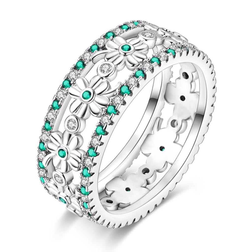 925 Silver Ring Firefly Heat Sar Original Finger Ring For Woman Jewelry Anniversary Gift