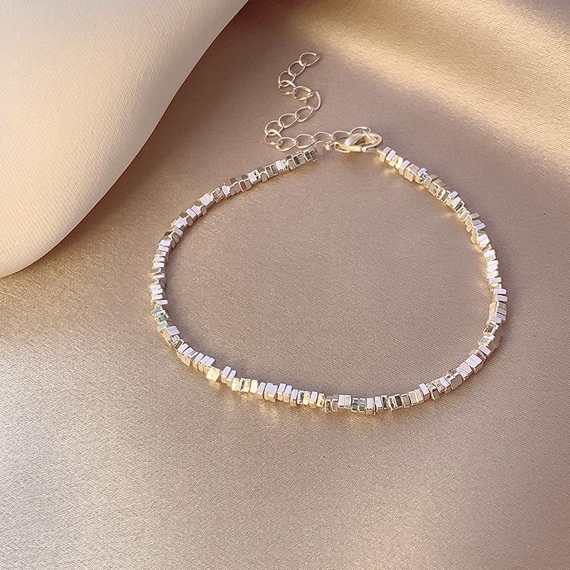 2025 Trendy Pearl Zircon Flower Bow Bracelet: Women's Chic, High-End, Versatile Design