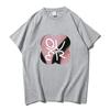 QWER Band Tshirts for Fans Casual Summer Cotton Comfortable Teeshirt Women Unisex Unisex Oneck Tshirts Streetwear Korean